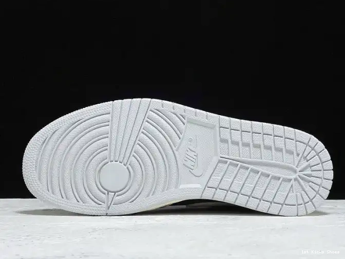 1st Kicks Shoes High 1 555088-018 Air OG Neutral Jordan Retro Grey 0523